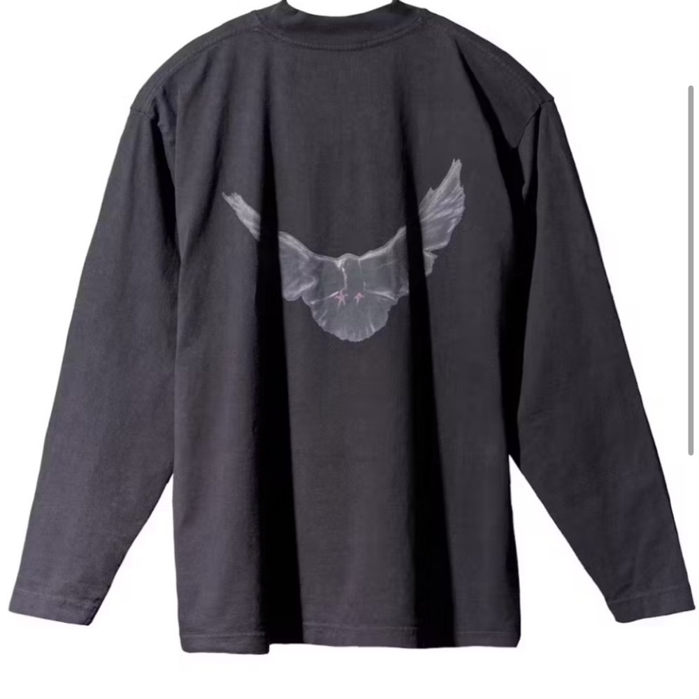 Yeezy Gap Dove Long Sleeve Tee NWT Small and Medium Oversizedd